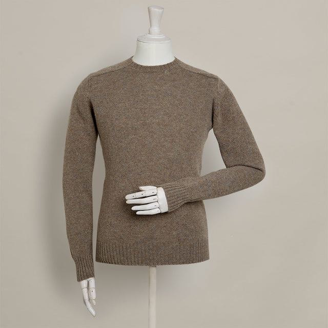 Shetland Sweater In Truffle