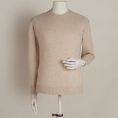 Shetland Sweater In Almond