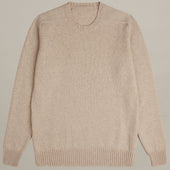 Shetland Sweater In Almond