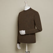 Shetland Sweater In Brown