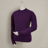 Shetland Sweater In Purple