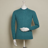 Shetland Sweater In Teal