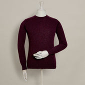 Shetland Sweater In Berry