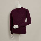 Shetland Sweater In Berry