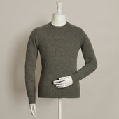 Shetland Sweater In Lichen