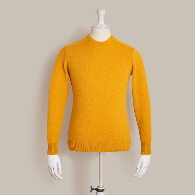 Shetland Sweater In Gold