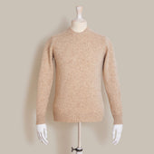 Shetland Sweater In Oatmeal