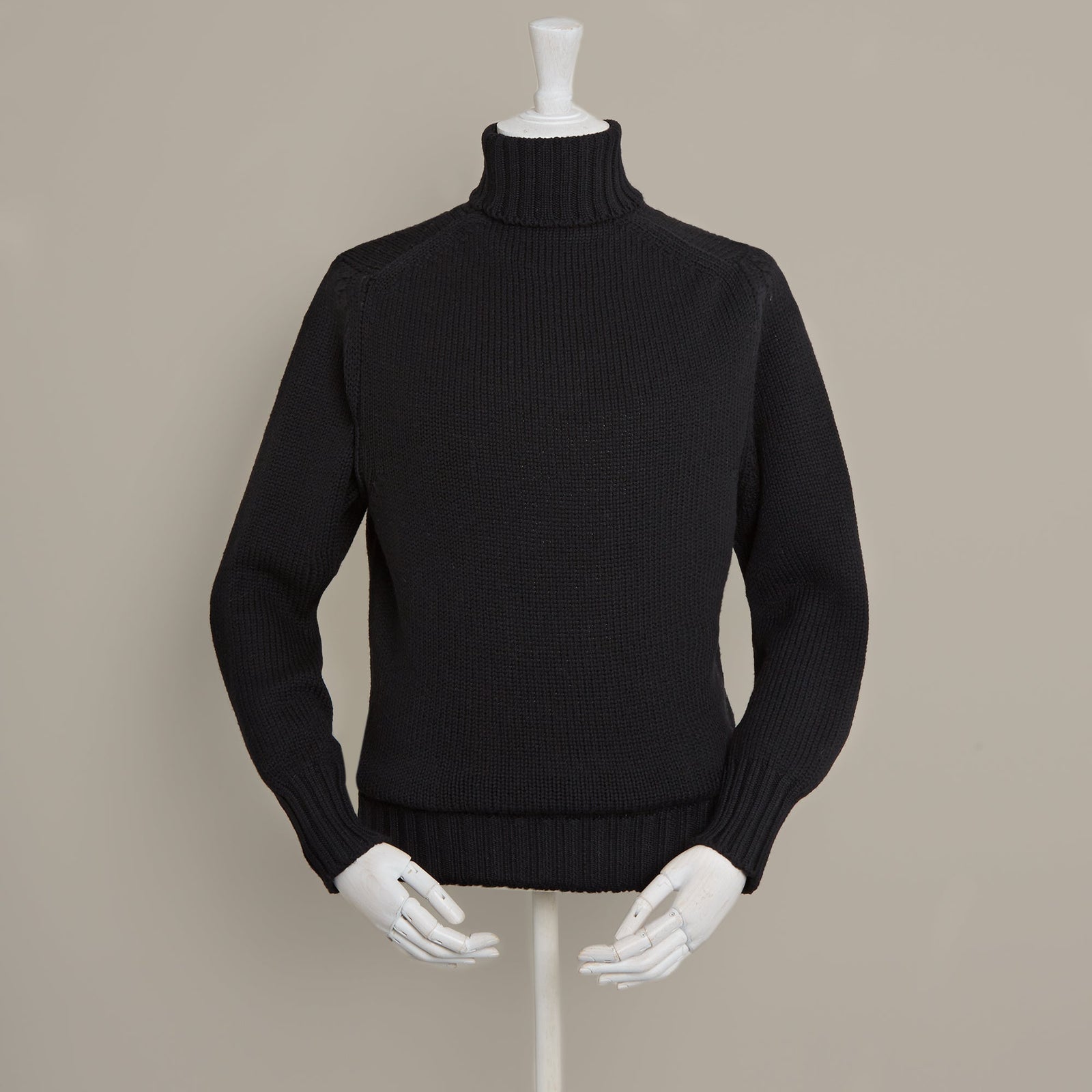 Roll Neck Merino Pullover In