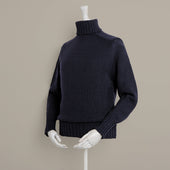 Roll Neck Merino Pullover In