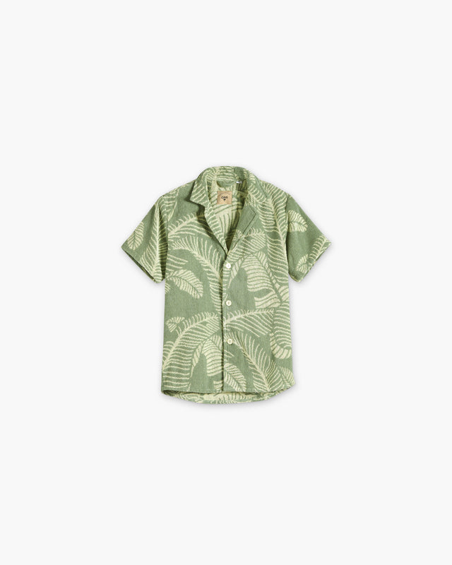 Banana Leaf Cuba Terry Shirt