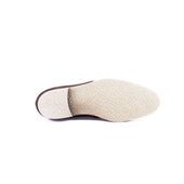 Chukka Boots In Dark Brown Suede Leather On Beige Crep Sole