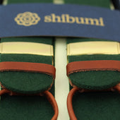 Boxcloth Braces Green
