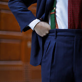 Boxcloth Braces Green