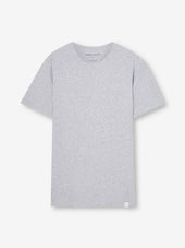 Men's T-Shirt Ethan Micro Modal Stretch Silver Marl