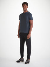 Men S T Shirt Marlowe Micro Modal Stretch Anthracite Marl