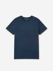 Men's T-Shirt Riley Pima Cotton Navy