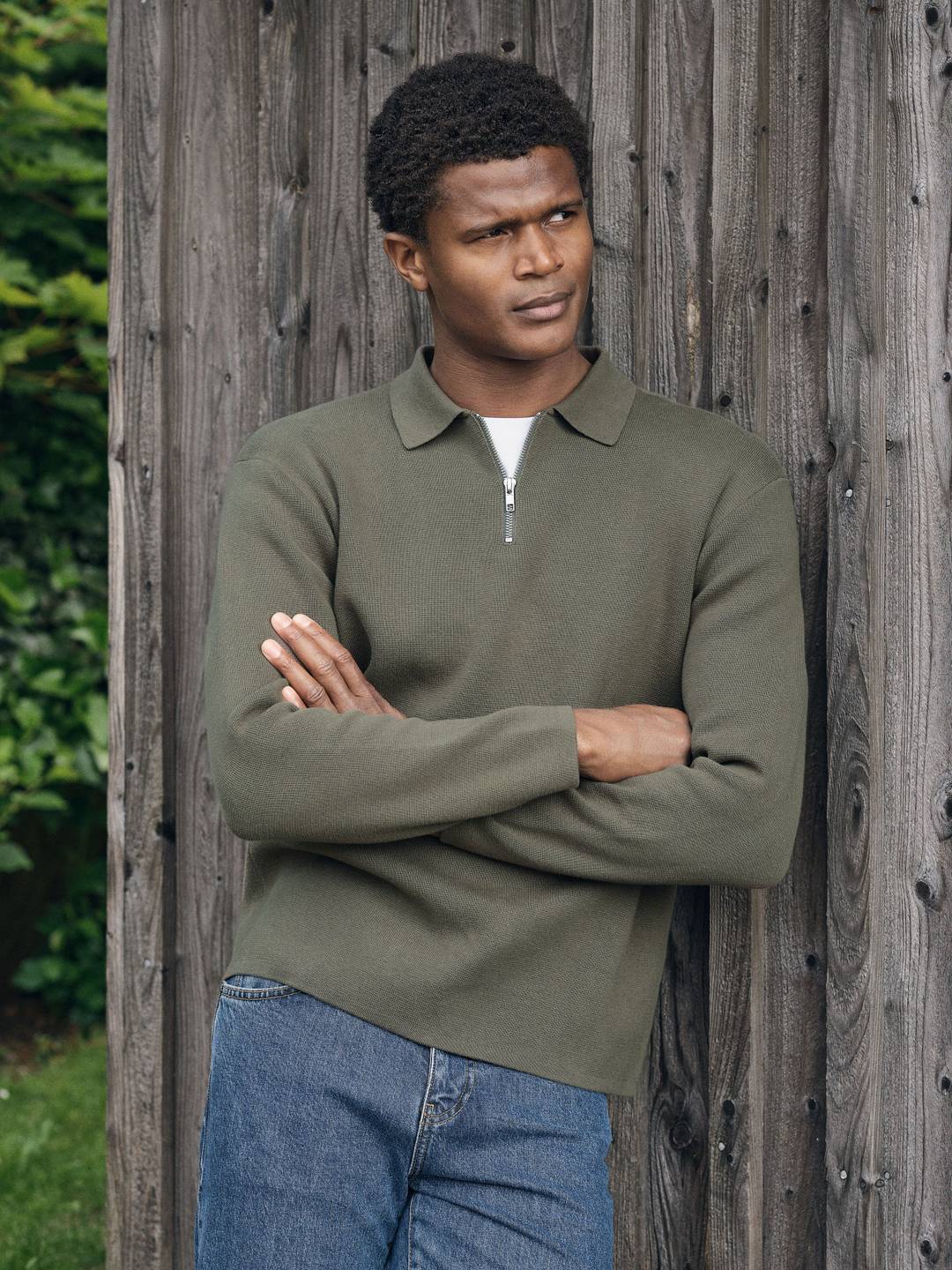 Cotton Zip Sweater Ted