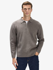 Cotton Zip Sweater Ted