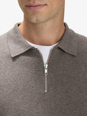 Cotton Zip Sweater Ted