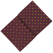 Floral Printed Silk Cardholder Wallet