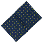 Floral Printed Silk Cardholder Wallet