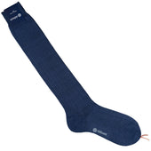 Knee Socks - Ribbed - Light Navy - Linen