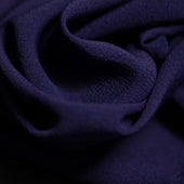 Vintage Kimono Silk Pocket Square Eggplant