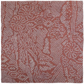 Vintage Kimono Silk Pocket Square Peach