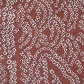 Vintage Kimono Silk Pocket Square Peach