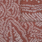 Vintage Kimono Silk Pocket Square Peach