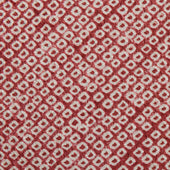 Vintage Kimono Silk Pocket Square Cherry