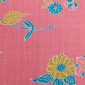 Vintage Kimono Silk Pocket Square Pink