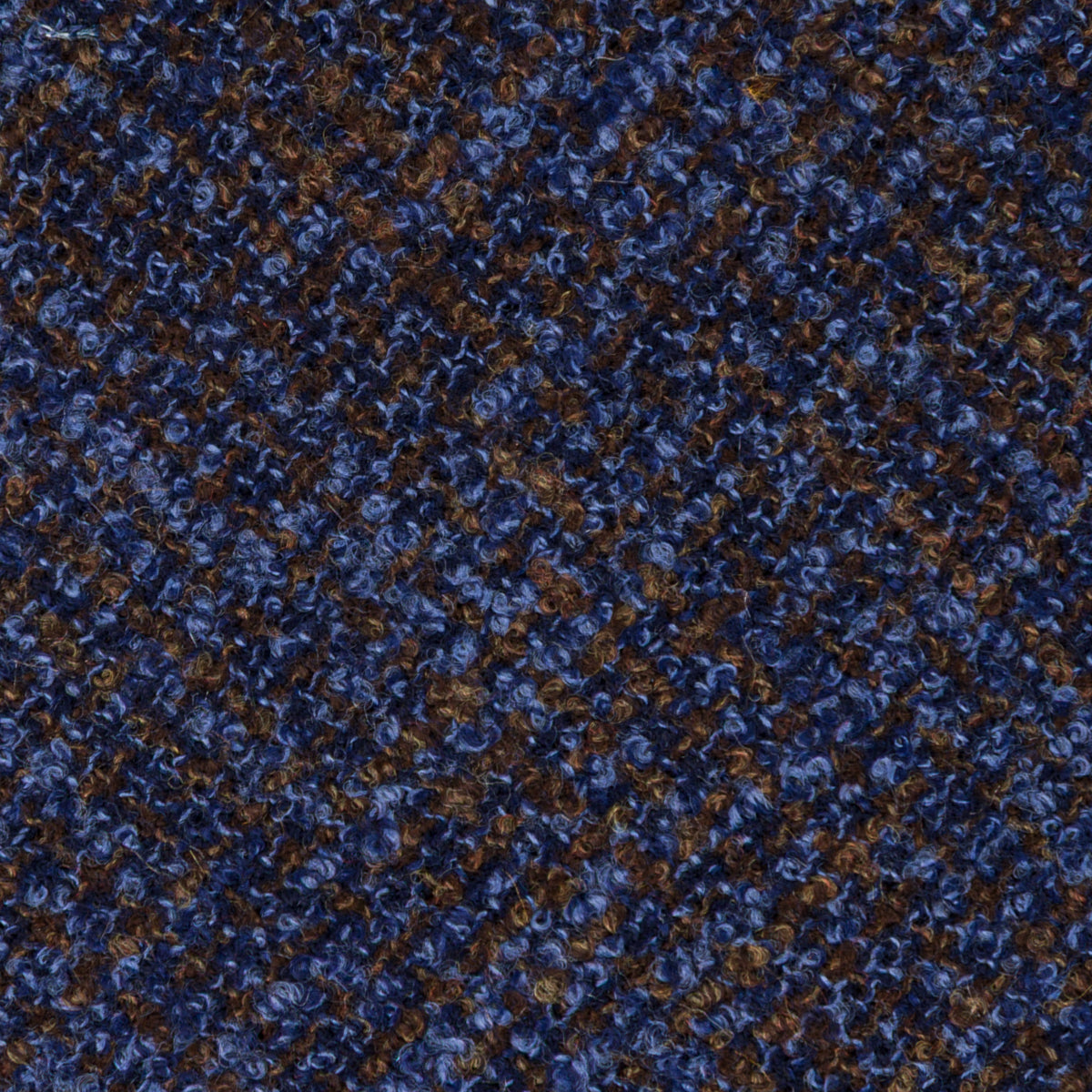 Mottled Bespoke Wool Tie Navy
