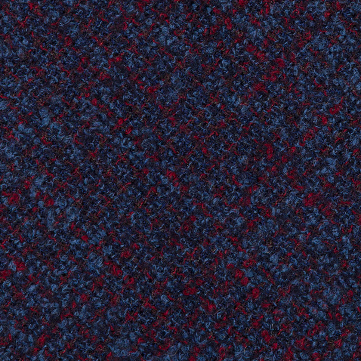 Mottled Bespoke Wool Tie Navy