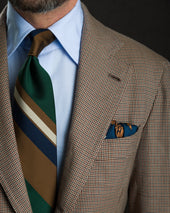 Animal Motif Silk Pocket Square 40x40cm