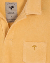 Peach Polo Terry Shirt