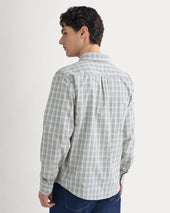 Washed Poplin Shirt | Skywriting/Multi