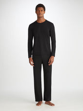 Men S Long Sleeve T Shirt Basel Micro Modal Stretch