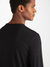 Men S Long Sleeve T Shirt Basel Micro Modal Stretch