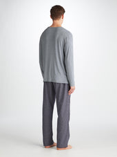 Men S Long Sleeve T Shirt Marlowe Micro Modal Stretch