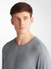 Men S Long Sleeve T Shirt Marlowe Micro Modal Stretch