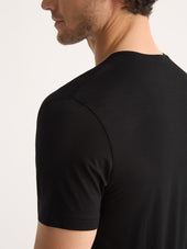Men S V Neck T Shirt Basel Micro Modal Stretch