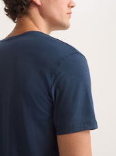 Men S V Neck T Shirt Basel Micro Modal Stretch