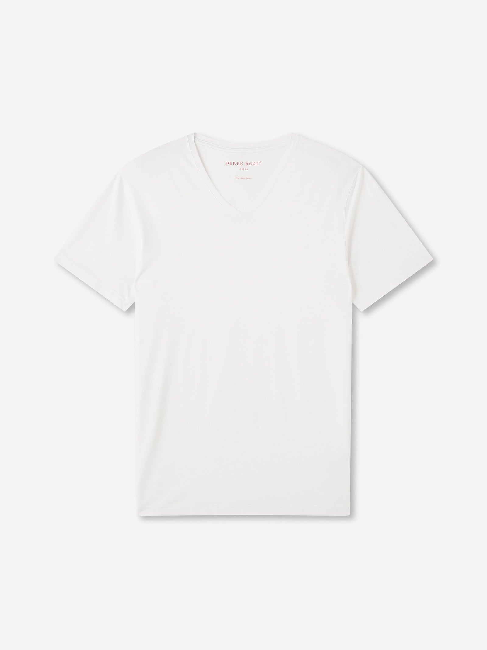 Men S V Neck T Shirt Basel Micro Modal Stretch