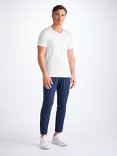 Men S V Neck T Shirt Basel Micro Modal Stretch
