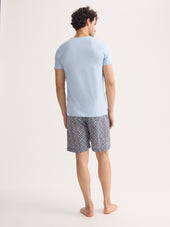Men S V Neck T Shirt Basel Micro Modal Stretch Light