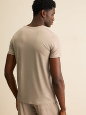 Men S V Neck T Shirt Basel Micro Modal Stretch