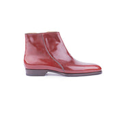 Plain Boot With Zipper