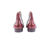 Plain Boot With Zipper