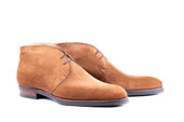 Chukka boots in Whiskey Janus calf leather